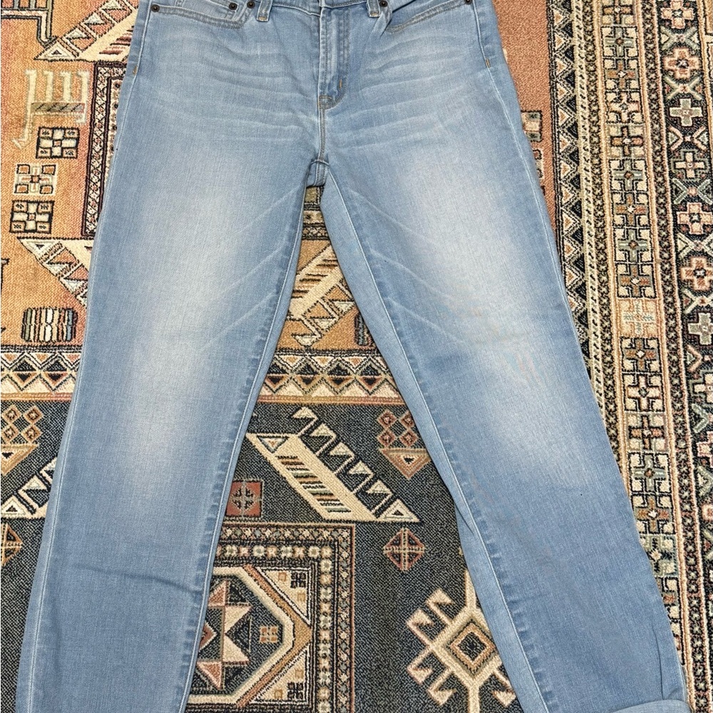 J. Crew Factory Blue Stretch jeans